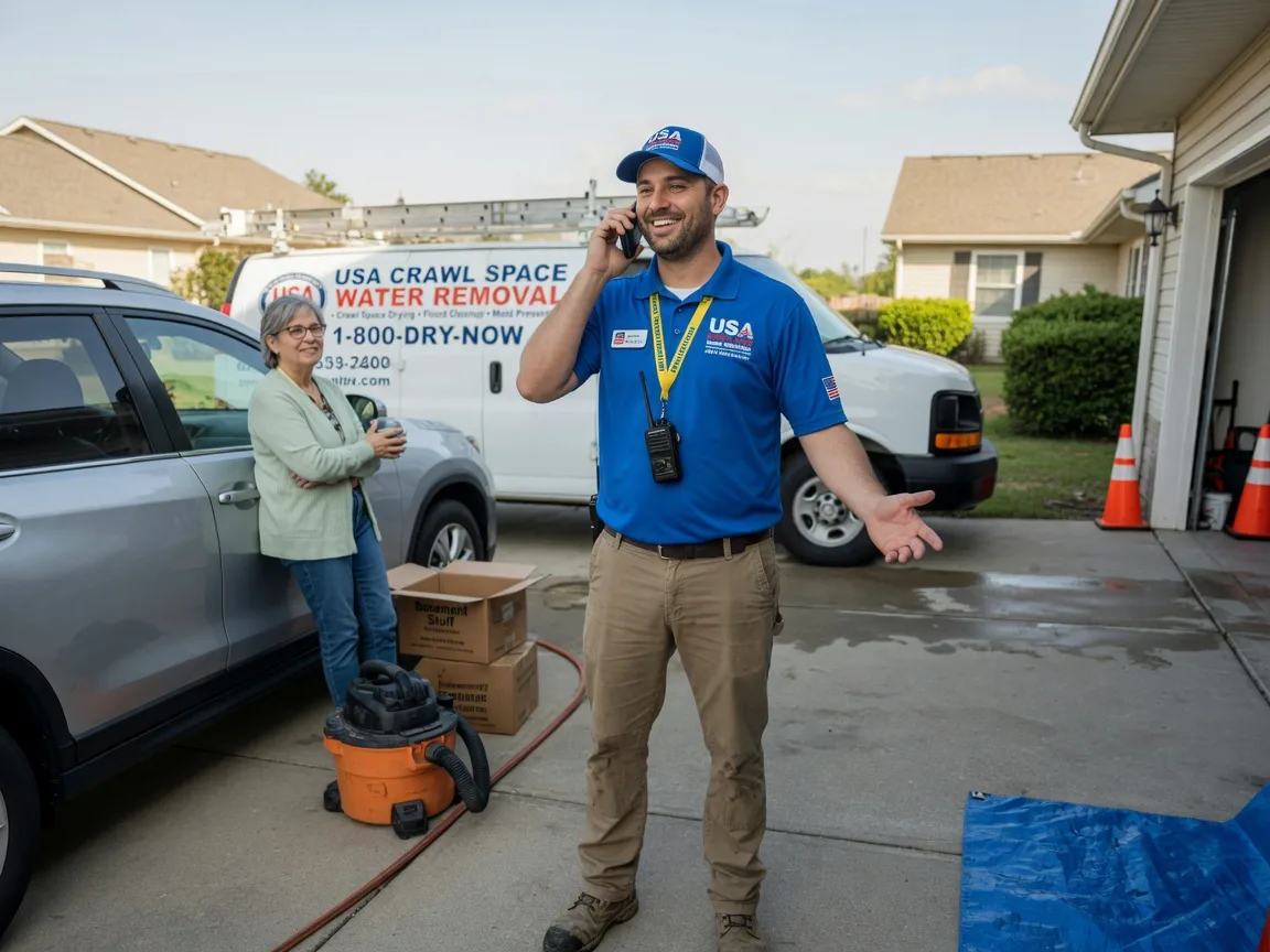 Crawl Space Water Removal Bushnell, IL FAQs